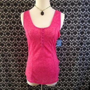 NWT hot pink Free People tank size medium.