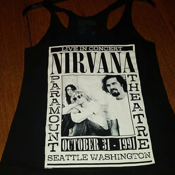 Nirvana tank top.