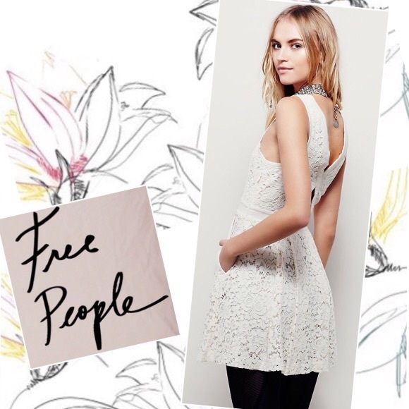 Free People Lovely In Love Mini Dress - Picture 4 of 4