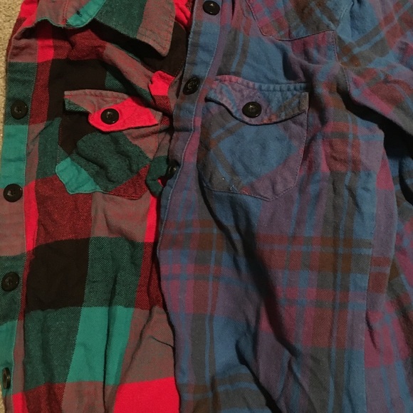 Flannel tees