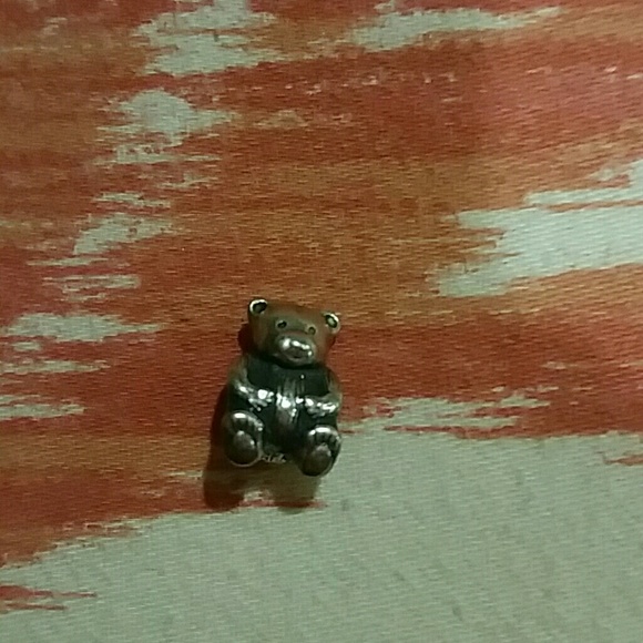 *Sold* Pandora Silver teddy bear charm