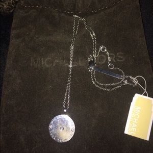 NWT Michael Kors Silver Necklace