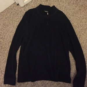 Calvin Klein Quarter Zip Long Sleeve Shirt
