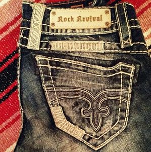 New Rock Revival Jeans 26×34
