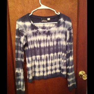 Tie dye long sleeve shirt