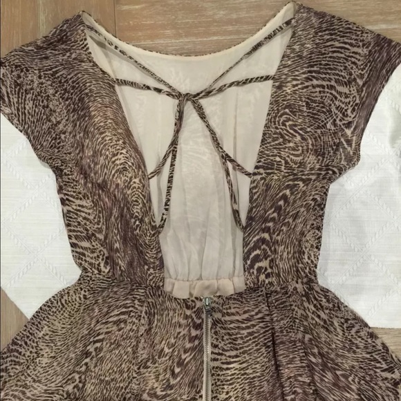 Alice + Olivia backless dress size XS