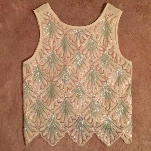 Embellished top