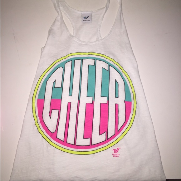 Varsity "cheer" tank