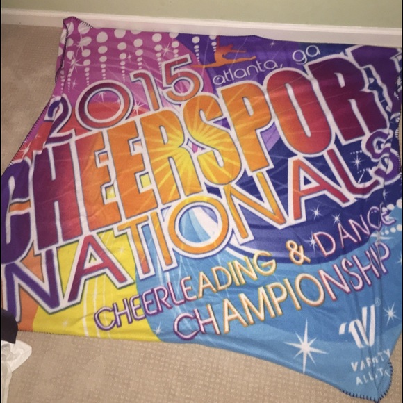 Cheersport Nationals blanket