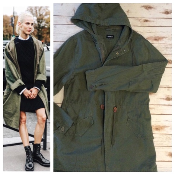 Jackets & Blazers - Army green coat