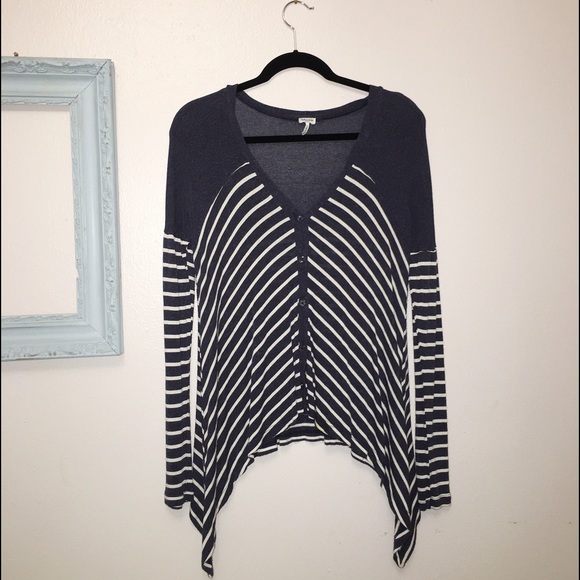 Splendid Striped Cardigan