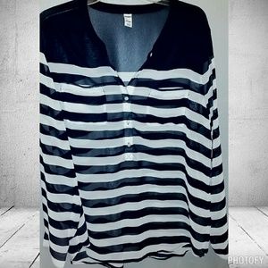 Chiffon Long Sleeve Shirt