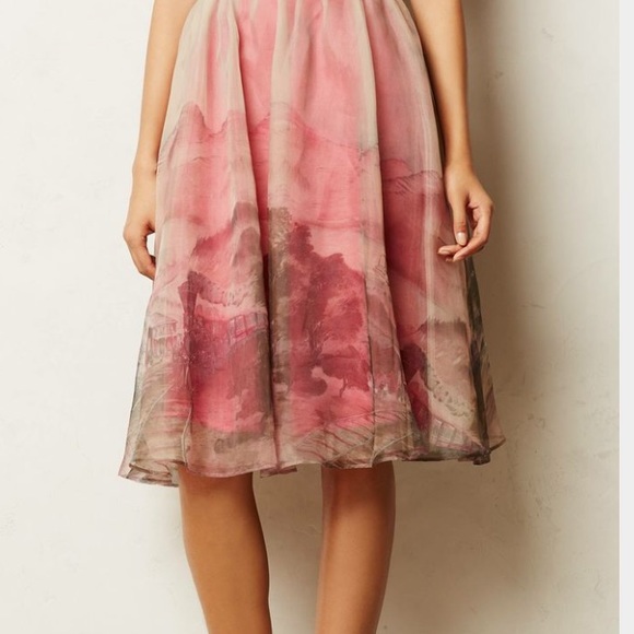 Anthropologie Moulinette Soeurs Tulle Skirt