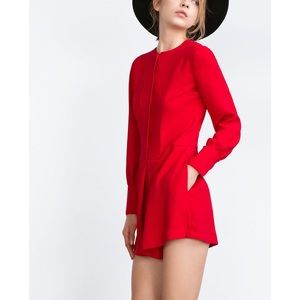 ZARA long-sleeve jumpsuit