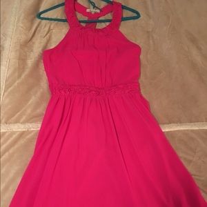 Boutique size small pink dress.