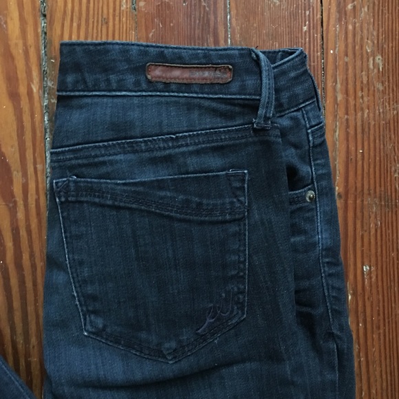 Express legging jeans, dark wash, size 0