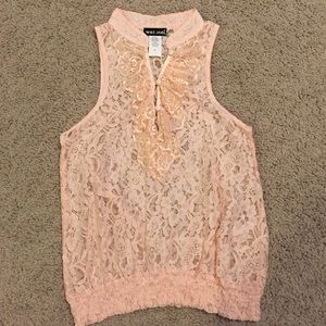 Flirty Lace Tank