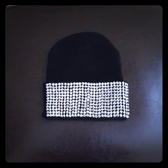 Sequined beanie