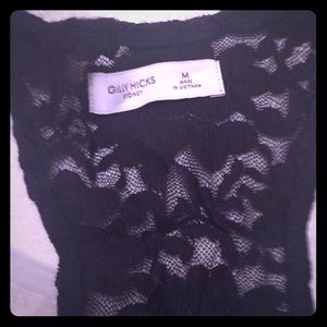 Gilly hicks. Brand new lace racerback. Medium.
