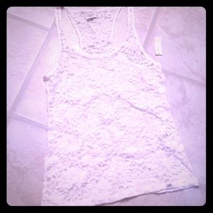 Gilly hicks. Brand new lace racerback. Medium.