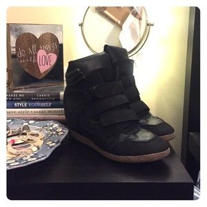 TARGET XHILARATION KAHSHA HIGH TOP WEDGE SNEAKER