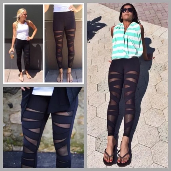 Lululemon High Times black tech pant size 6