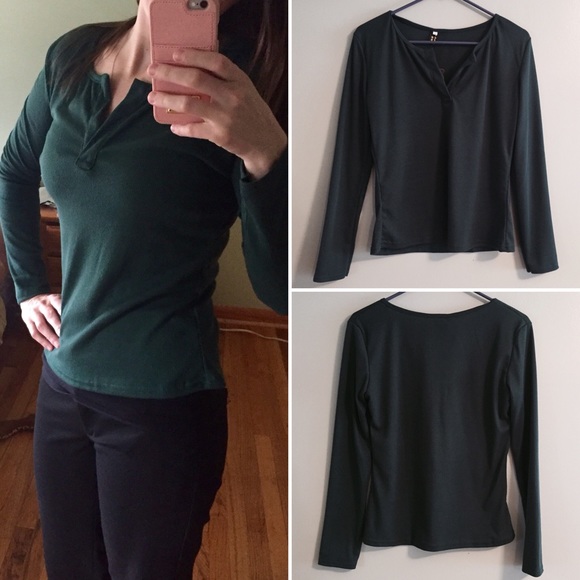 🔴BOGO Casual V-Neck Tops - Picture 2 of 3