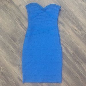 Beautiful royal blue bandage dress!!! Worn once!