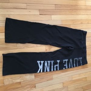 Victoria's Secret Black Sweatpants