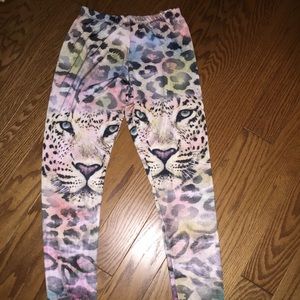 Multi color leapard leggings