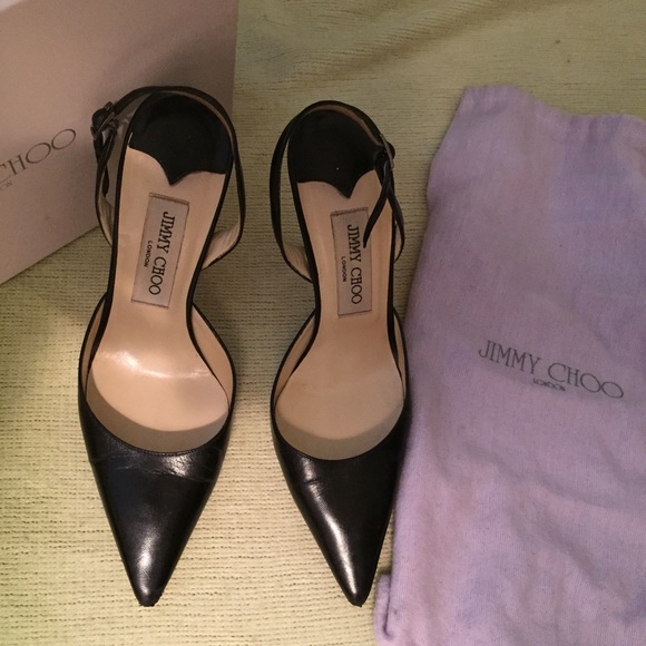 Jimmy Choo Shoes - Authentic Jimmy Choo heel!