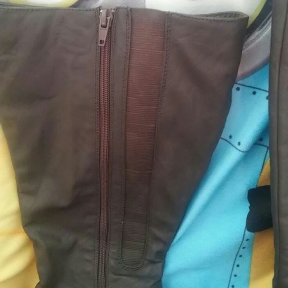 Torrid brown wide calf knee boots - Picture 2 of 4