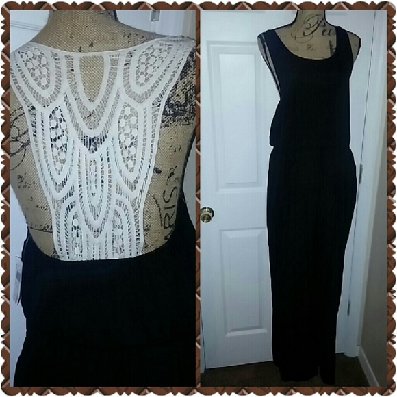 Liberty love black and cream jumpsuit - Picture 2 of 4