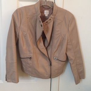 Lauren Conrad Faux leather jacket
