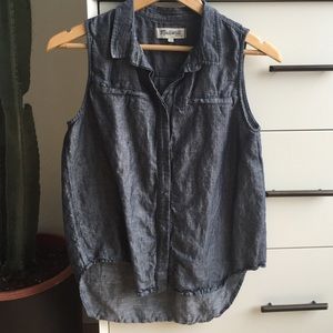 Madewell Chambray Tank