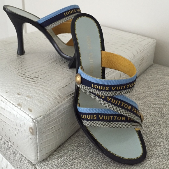 "SOLD" Louis Vuitton Strappy Heels
