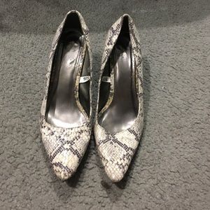Snakeskin Heels