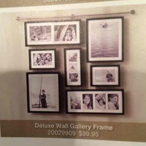 (2) New Red Envelope Deluxe Gallery Picture Frames