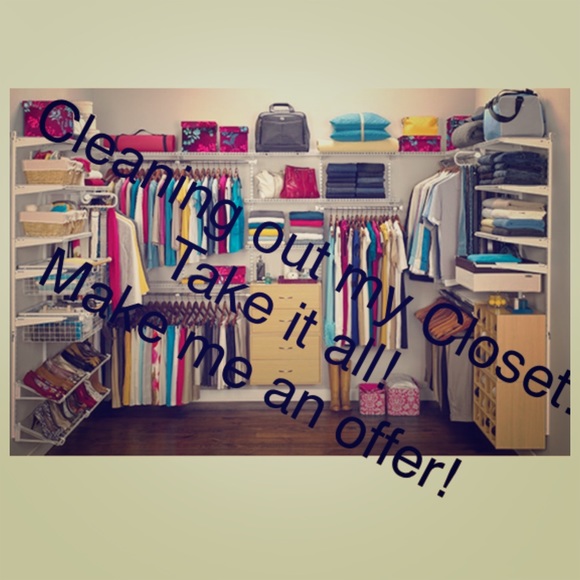 Cleaning out my Closet!