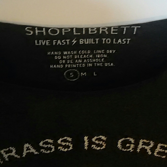 unif style grass hippie shirt size small loose - Picture 4 of 4