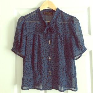 Urban outfitters sheer blouse