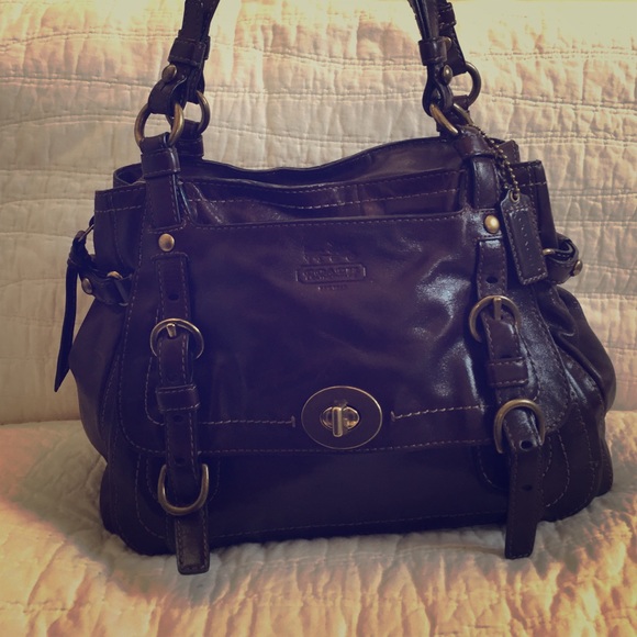 Genuine COACH leather bag