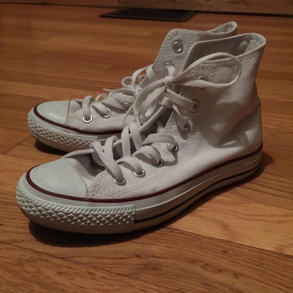 White high top converse