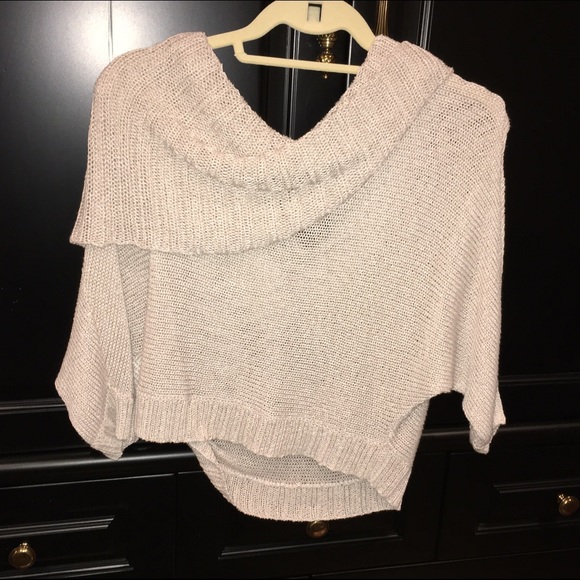Beige light weight sweater