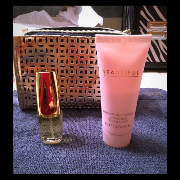 Estée Lauder Beautiful perfume set with lotion