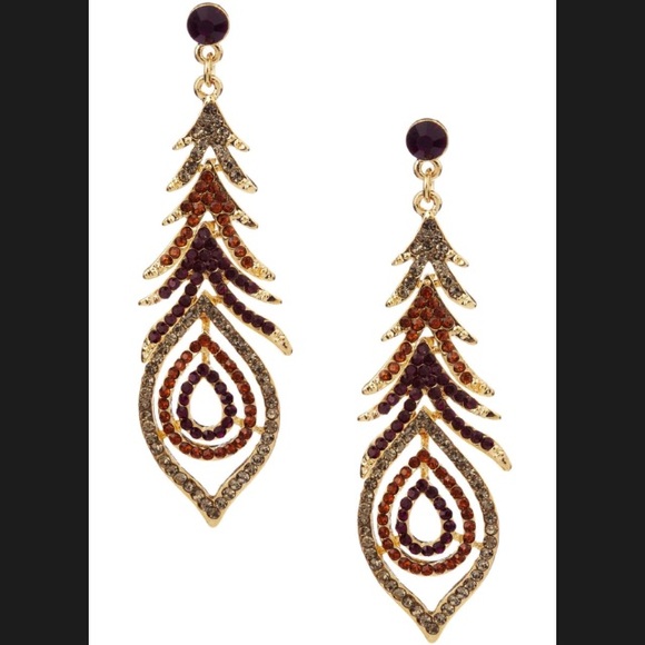 Olivia Welles Peacock Earrings