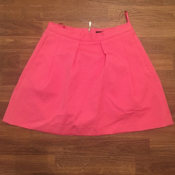 hot pink skirt