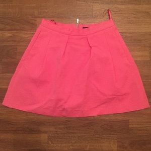 hot pink skirt