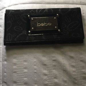 Black Bebe wallet size Medium