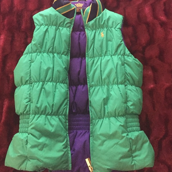 Reversable raulph lauren vest